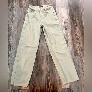Women’s baggy light green cargo pants